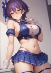 2d ai_generated animated animated asaba_ibuki cartoon cartoonish cartoony looking_at_viewer needmymommy skirt tagme underwear video western_art