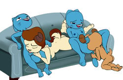 breasts caprine chun-ni feline feline goat horn mammal miracle_star nicole_watterson sex the_amazing_world_of_gumball