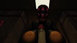 10_seconds 3_eyes 3d animated areolae artist_request boobjob breasts female grin horror_game kishin_(the_mimic) multi_eye nightmare_waifu nipples paizuri penis pov roblox roblox_game roblox_horror_games sound tagme the_mimic titjob_pov video