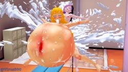1futa 1girls 3d anus barefoot bathing belly_overhang bent_over big_breasts blonde_hair blue_eyes blue_hair blush box breasts bucket censored clenched_teeth comic cum cumflation duo feet female full-face_blush futanari huge_breasts indoors intersex koikatsu large_breasts light-skinned_female light-skinned_futa light_skin long_hair looking_at_viewer multiple_girls neo_(rwby) nipples nude on_back open_mouth orange_hair outdoors penis purple_eyes purple_hair pussy red_eyes restrained rolling_eyes rwby sharp_teeth short_hair small_breasts smile snow soles solo stationary_restraints straight sweat tagme teeth virusb90 water watermark yang_xiao_long