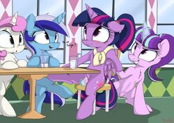 2015 alicorn biting_lip blush cutie_mark dildo equine female friendship_is_magic furry furry_only group hair horn insertion magic mammal minuette_(mlp) mistydash multicolored_hair my_little_pony non-anthro outside penetration public pussy scarf sex sex_toy starlight_glimmer table twilight_sparkle twinkleshine two_tone_hair unicorn vaginal_insertion vaginal_penetration wings yuri