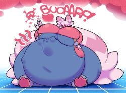 1girls ambiguous_prey bbw bbw_pred belly big_belly big_breasts big_thighs breasts burp burping dewbber fat fatal_vore female female female_focus female_pred furry furry_female furry_only generation_9_pokemon huge_belly huge_breasts huge_thighs hyper hyper_belly hyper_breasts hyper_thighs large_belly large_breasts large_thighs overalls overalls_only overweight pink_skin pokémon_(species) pokemon pokemon_(species) skull skull_and_crossbones thick_thighs thighs tinkaton vore vore_belly waving waving_hand wide_hips