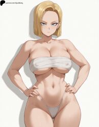 android 18 from dragon ball by opal nemy