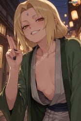 1femboy ai_generated androgynous bangs black_nails blonde_hair blush breath brown_eyes collarbone double_v facial_mark femboy femboy_focus femboysub feminine_body feminine_faced_male feminine_male feminization fingernails flat_chest forehead forehead_mark genderswap genderswap_(ftm) grey_kimono grin hair_intakes half-closed_eyes hand_up heavy_breathing index_finger_raised japanese_clothes kimono leaning_forward long_fingernails long_hair long_sleeves looking_at_viewer low_twintails male_focus mature mature_male nail_polish nails_painted naruto naruto:_the_last naruto_(series) naruto_shippuden naughty_face nipple_slip nipples no_bra obi open_clothes open_kimono otoko_no_ko outdoors paid_reward_available parted_bangs parted_lips peace_sign sharp_fingernails shiny_hair shiny_skin skindentation skinny_male smile solo solo_focus sweat sweating sweaty sweaty_body teeth tiny_penis trap tsunade twintails upper_body v velutinx visible_breath watermark wet_body wet_skin wide_sleeves yukata