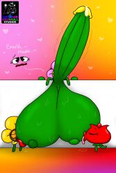 1futa 2024 2d 2girls ball_with_hyper_features ball_worship big_balls big_penis closed_eyes cock_worship dialogue flower futanari huge_balls huge_cock hyper hyper_balls hyper_penis meaniesturgill multicolored_background plant plant_girl rose rose_(flower) rosey_(meaniesturgill) sitting starlla_(meaniesturgill) starrla sunflower sunny_(meaniesturgill) sweat tongue tongue_out toony