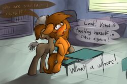 chair classroom desk forced high_school marsminer my_little_pony name_calling rape text venus_spring