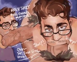 2boys age_difference age_gap bara blowjob blowjob_face blowjob_pov boss_and_employee boss_and_subordinate employee gay huge_cock male_only musk musk_cloud musk_clouds older_male_and_younger_male older_sub older_sub_younger_dom osha_violation pubes pubic_hair smell smelly_cock smelly_penis sniffing sniffing_penis uncut uncut_penis yaoi yuppiebara
