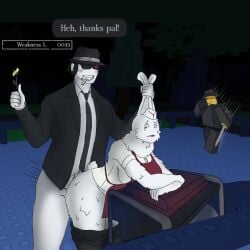background character from dream game by menace2oc