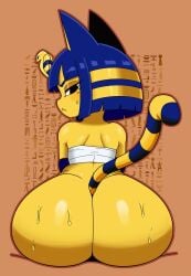 ankha from animal crossing by jutsapostion