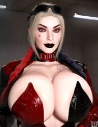 harley quinn from batman (series) by rude frog