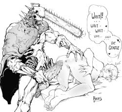 fakesaw man (chainsaw man) from chainsaw man by balgitt
