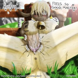 2017 5_fingers anthro anus areola ass big_breasts biting_lip blush breast_grab breasts broken_horn capcom caprine chest_tuft clitoris cowbell day detailed_background disembodied_hand disembodied_penis duo ear_tag ejaculation english_text erection eyelashes female fence fur grass green_eyes hair hair_over_eyes hand_holding hand_on_breast horn human humanoid_penis long_ears looking_up lying male mammal monster_hunter moofah nipples nude on_back one_eye_closed onomatopoeia open_mouth orgasm outside penetration penis piercing presenting presenting_pussy pussy pussy_ejaculation pussy_juice ravenousdash ribbons saliva sex sheep sky solo_focus sound_effects spread_legs spread_pussy spreading straight sweat teeth text thick_thighs tuft vaginal_penetration video_games white_fur wide_hips