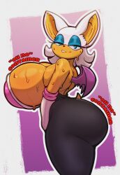 rouge the bat from sonic (series) by n-kosi