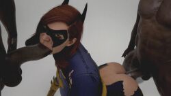 1girl 1girl2boys 1girls 2boys 2boys1girl 3d 3d_(artwork) 3d_model 3d_render abs anal anal_penetration anal_sex artist_name bat_costume batgirl batgirl_(barbara_gordon) batgirl_(gotham_knights) batman_(series) batsuit belly_button big_balls big_balls_with_big_penis big_cock big_dick big_penis black_cock black_dick black_male black_mask black_penis blacked blacked_female blacked_redhead blender blowjob blue_eyes blue_eyes_female cock dark-skinned_male dark_skin dc_comics deep_penetration deepthroat dick eye_mask eyelashes female female_penetrated hero hero_costume heroine heroine_in_trouble huge_cock huge_dick huge_penis interracial interracial_sex large_cock large_dick large_penis male male_penetrating male_penetrating_female mascara muscles muscular muscular_male penetration penetration_from_behind penis primeval_bbc redhead redhead_female runny_mascara sucking sucking_cock sucking_dick sucking_off sucking_penis superheroine tears_of_pleasure torn_costume torn_pants unseen_male_face vein veiny veiny_penis yellow_belt yellow_gloves