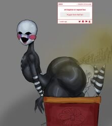 2026 ass ass_bigger_than_head ass_cleavage ass_crack ass_focus big_ass box degdaze facesit facesitting facesitting_through_clothes fart fart_cloud fart_everywhere fart_fetish fart_torture farting farting_in_face farting_on_another farting_on_face farts fat_ass fat_butt femboy femboy_on_male five_nights_at_freddy's fnaf fnaf1_location fnaf_2 forced large_ass marionette marionette_(fnaf) massive_ass request requested shiny shiny_skin shortstack slim slim_waist toy trapped wide_hips