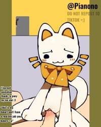 1boy 1girls 2d :3 animated animation_meme_community anthro anthro_female blush cartoon cat_tail catgirl cowgirl_position cum cum_in_pussy cum_inside cum_on_face cute feline female female_furry furry furry_female hand_on_penis human_on_anthro interspecies leaning longer_than_30_seconds penis_in_pussy pianono(artist) pianono_(artist) poeypepto pussy riding self_upload smug sound spread_legs straight tiktok tweening vaginal_penetration vaginal_sex vertical_video video viewer_pov youtube