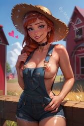 anna (frozen) from frozen (film) by maxartison