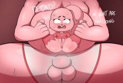 anais_watterson bootydox clothed_female_nude_male cub imminent_sex richard_watterson tearing_clothes the_amazing_world_of_gumball