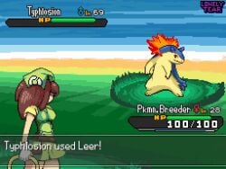 1boy 1girls 1pokemon 2d animal_genitalia animal_penis animated ass ass_up balls bipedal_feral bouncing bouncing_breasts bouncing_on_penis breasts breeding brown-haired_female brown_eyes brown_hair clothed clothes_removed consensual cum cum_in_pussy cum_inside cum_overflow cum_pool doggy_style excessive_cum excessive_genital_fluids fellatio female female_on_feral female_penetrated fire game_mechanics grabbing grabbing_from_behind hand_on_another's_head hat health_bar heart_symbol hug hug_sex human human_penetrated implied_impregnation implied_penetration impregnation interspecies interspecies_creampie interspecies_impregnation interspecies_sex inviting_to_sex leg_glider_position legs_held_open lonelytear long_playtime longer_than_one_minute male male/female male_penetrating male_penetrating_female male_pokemon male_pokemon/female_human nintendo npc_trainer paws penis penis_in_pussy pinned_down pinned_to_floor pixel_animation pixel_art poke_ball pokemon pokemon_(species) pokemon_breeder_(pokemon) pokemon_breeder_(pokemon_xy) pokemon_egg pokemon_move pokemon_trainer pokemon_xy pokephilia prone_bone red_eyes reverse_suspended_congress shaking_ass sideways_missionary_position smirk smirking_at_viewer sound spread_legs tagme tapering_penis teasing twerking two-tone_body two-tone_fur typhlosion vaginal_penetration video yellow_body