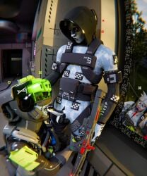 assassin (marathon) from marathon (bungie) by v01dwatcher