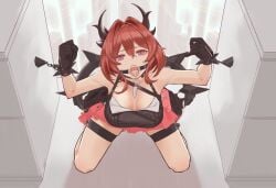 laevatain (arknights: endfield) from arknights by aiharararara