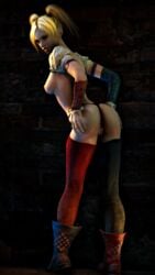 1girls 3d ass batman:_arkham_knight batman_(series) dc dc_comics female female_only harley_quinn harley_quinn_(arkham) harley_quinn_(arkham_knight) m41rapture pussy solo source_filmmaker