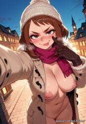ochako uraraka from boku no hero academia by rognezart