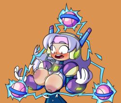 armor armor_break armored_female big_breasts electricity embarassed_nude_female embarrassed exposed_breasts female female_only gauntlets headband medium_breasts mega_man mega_man_x nipples orbs paus psychic_academy reploid skin_tight skinsuit special_weapon special_weapons teeth teeth_bared teeth_clenched teeth_showing teeth_visible torn_clothes torn_suit triad_thunder villain villainess wardrobe_malfunction