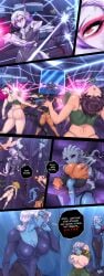 1girls 2girls 3girls 4girls alien alien_girl alien_humanoid arched_back ass big_ass big_breasts big_butt blonde-haired_female blonde_female blonde_hair blue_eyes bodysuit breast_fondling breast_grab breast_squeeze breasts breasts_out brown-haired_female brown_hair closed_eyes comic comic_page comic_panel corpse dead defeat defeated defeated_heroine defeated_villainess female female_alien female_human female_only female_villain girls_with_guns gun guns head_tilt head_tilted_back huge_ass huge_breasts human indatide knocked_out laser_gun nipples pantsu ripped_bodysuit ripped_clothing ryona saliva saliva_on_tongue sexy_body sexy_female sexy_pose shocked_expression surprised surprised_expression tan_skin tanned_female tanned_skin tight_clothes tight_clothing tits tits_out unconscious unconscious_female villainess weapon weapons white_panties white_skin white_skinned_female zako