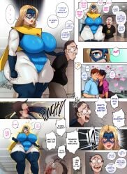 blonde blazer from dispatch (game) by bittercream