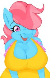 1girls 1milf anthro apron big_breasts breasts busty busty_female cleavage cup_cake_(mlp) earth_pony equine female_anthro friendship_is_magic hasbro joelasko mare mature mature_female milf mother my_little_pony open_mouth pony smile smiling