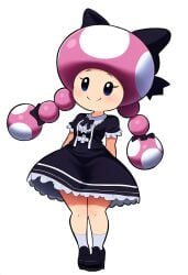 ai_generated cute gothic_lolita mario_(series) not_porn novelai toadette