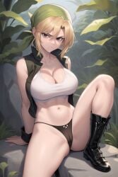 ai_generated blonde_hair eri_kasamoto kasamoto_eri metal_slug snk