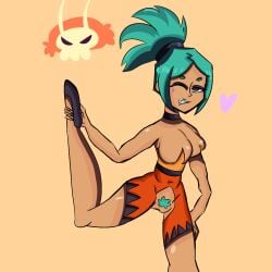 athletic_female cerebella muscular_female skullgirls tagme