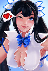 hestia (danmachi) from dungeon ni deai wo motomeru no wa machigatteiru darou ka by olchas