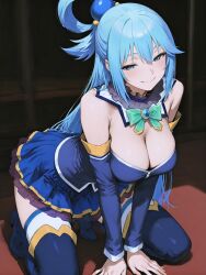 aqua (konosuba) from kono subarashii sekai ni shukufuku wo! by mionety