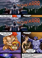 breasts lion-o panthro pumyra snarf thundercats yaoi