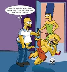 homer simpson from the simpsons by the fear