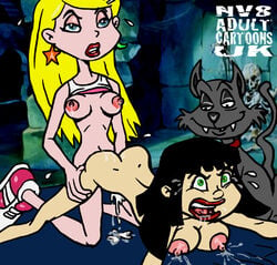 1futa 1girl1futa 1girls archie_comics blonde_hair blue_eyes cum cum_in_pussy cum_inside futa_on_female futanari gemini_stone lactation nev nipples sabrina:_the_animated_series sabrina_spellman sabrina_the_teenage_witch salem_saberhagen