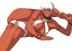 bikini dark-skinned_female dark_skin elena_(street_fighter) female female_only human purple_haze solo street_fighter