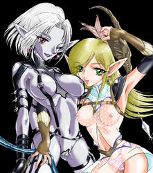 breasts color dark_elf elf female female_only lineage_ii multiple_females multiple_girls tagme yuri