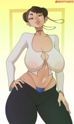 chun-li from street fighter by spottyartslewd