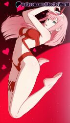 zero two (darling in the franxx) from darling in the franxx by electroworld