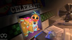 runaboo chica from five nights at freddy's by zhenai