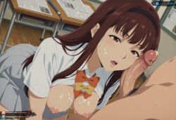 houkobaru hibari from make heroine ga oo sugiru! by juanpiamvs