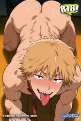 denji (chainsaw man) from chainsaw man by senpai sauce