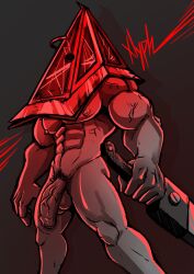 pyramid head from silent hill by xlyph