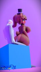 fredina (cally3d) from five nights at freddy's by cryptiacurves