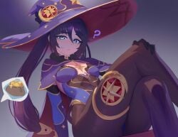 mona (genshin impact) from genshin impact by anonds31