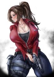 claire redfield from goddess of victory: nikke by colycycle